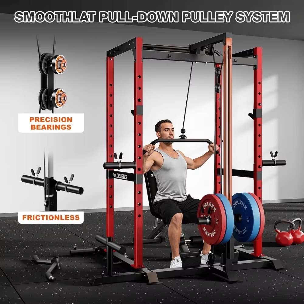 S21 Power Cage Multi-Function  - Home Gym Equipment Set review and price