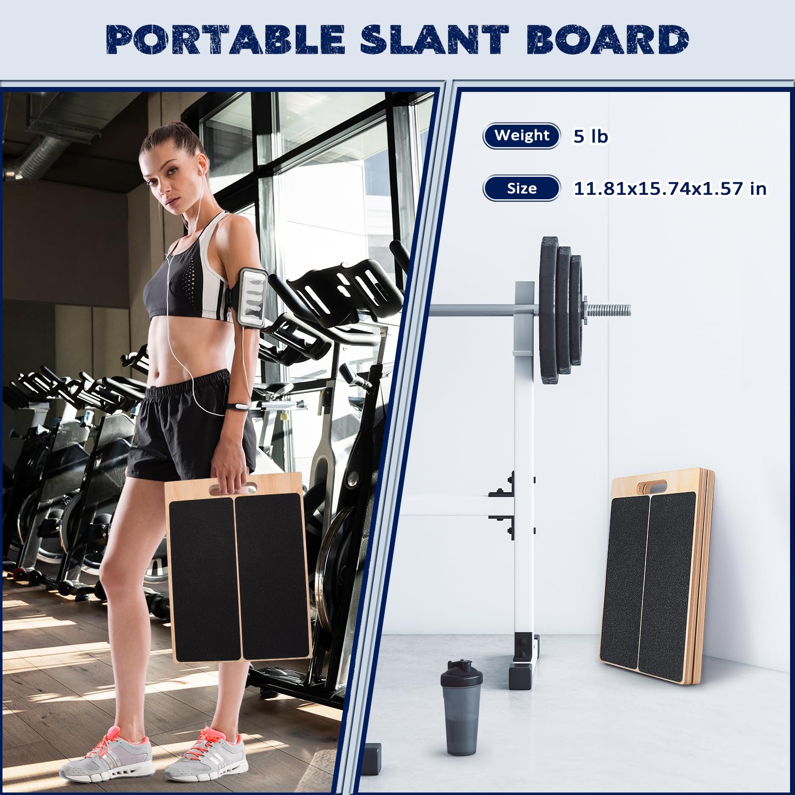 2‑in‑1 Wooden Balance Board &  - Home Gym Routine review and price