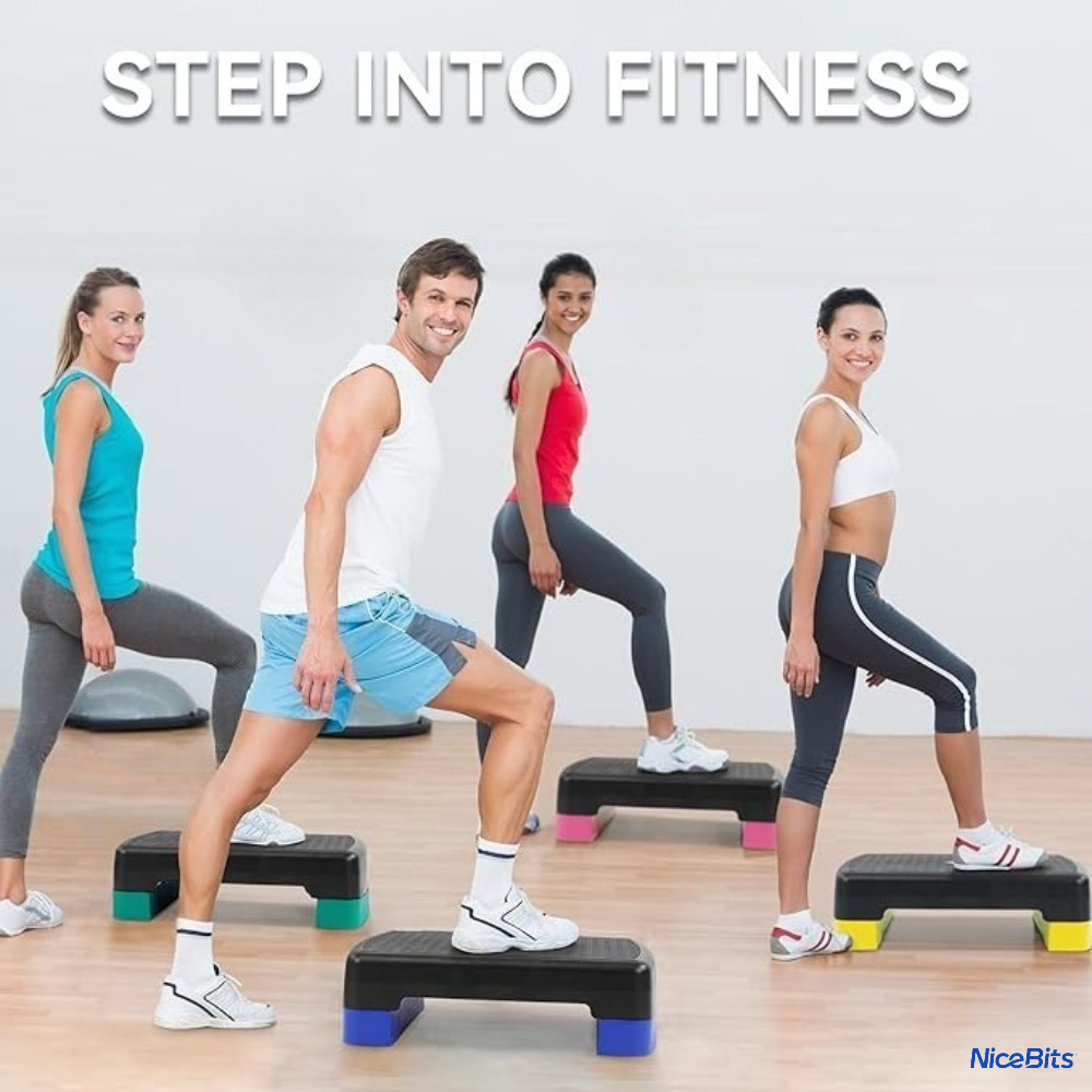 Height Adjustable Aerobic Step - Leg Home Gym Workout review and price