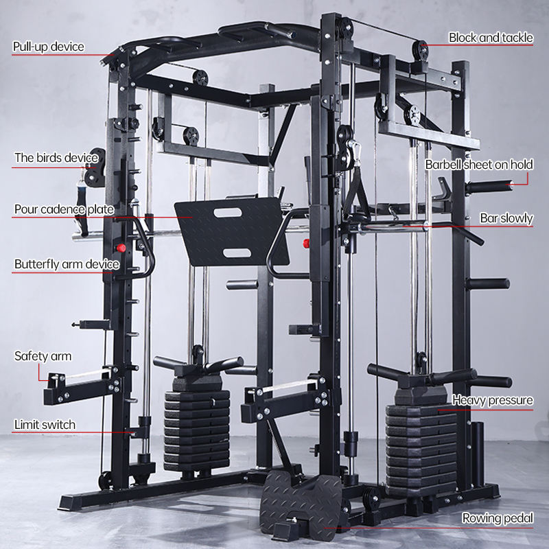 Smith Machine Comprehensive Tr - Home Gym Equipment Set review and price
