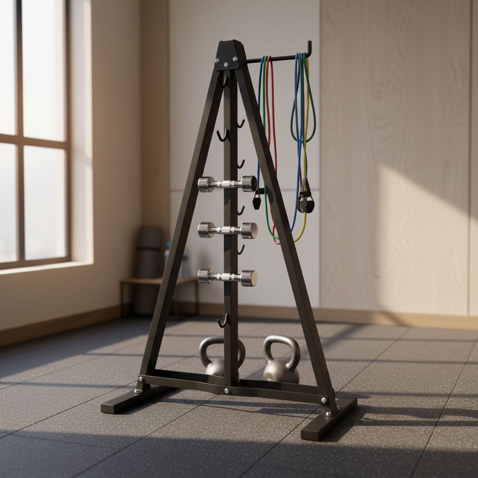 Lat Pull Down Bar Organizer wi - Home Gym Routine review and price