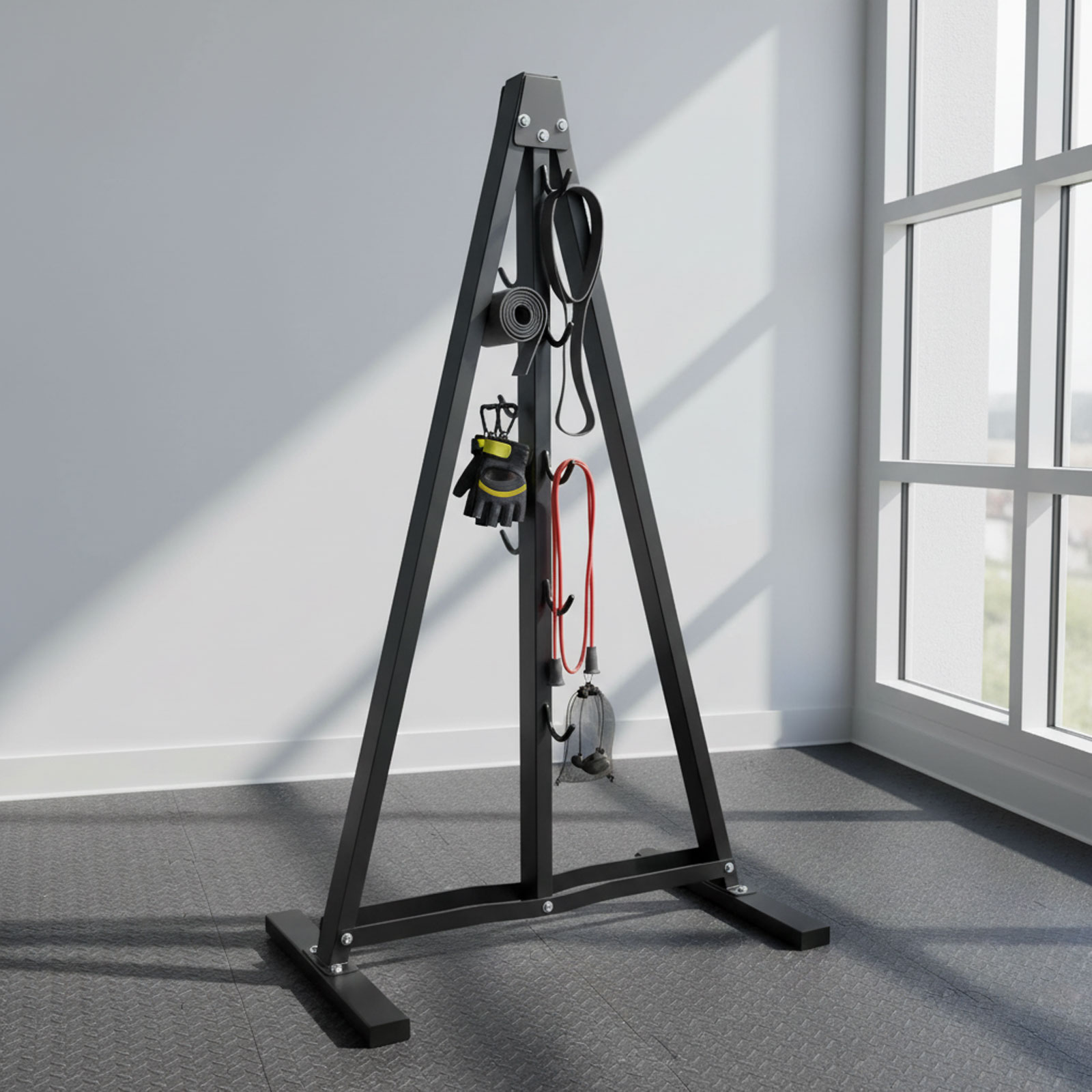 Lat Pull Down Bar Organizer wi - Home Gym Routine review and price