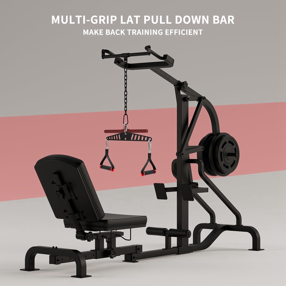 ABME Multi-Grip LAT Pull Down  - Home Gym Routine review and price