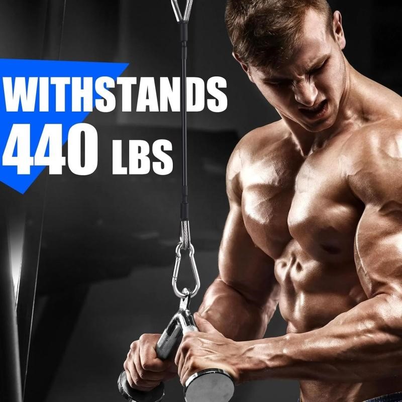 1/2Pcs 25cm Gym Cable Extensio - Lat Pulldown Cable review and price
